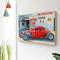Painting By Numbers Kit Hand Painted DIY Car Artwork Canvas Oil Picture Craft
