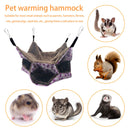 Small Animal Hammocks Warm Plush Bed Guinea Pig Cage Accessories Ferret