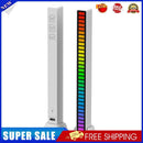 Rechargeable Sound Control Colorful Light RGB 32LED Pickup Lamp Bar (White)