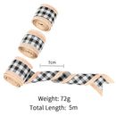 Latex Cloth Ribbon DIY Bow Craft Gift Packing Webbing Decor Handmade Accessory