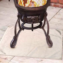 Barbecue Fire Blanket Insulation Mat Outdoor Camping Flame Delaying Grill Mats