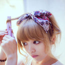 Mini Hair Straightener Flat Iron Curler  Ceramic Tourmaline Plates(Pink) Newly