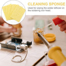 5Pcs Yellow Cleaning Sponge Cleaner For Enduring Electric Welding P8V8 S1Z8 P8O9