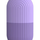 Skin Care Beauty Tool Silicone Ice Cube Tray Massager Face Roller (Purple)