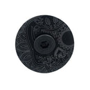 MTB Road Bike Stem Top Cap 28.6mm Tube Fork Headset Bowl Cover (Black) Newly