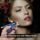 Ear Piercing Gun with 98pcs Studs Kit Tool Set For Ear Piercing Z7U4
