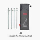 Outdoor Camping Stake Storage Bags Hammer Wind Rope Pegs Nails Pouch (M) Newly