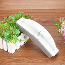 Folding Sponge Cleaning Brush Kitchen Bath Window Wall Glass Cleaner (White