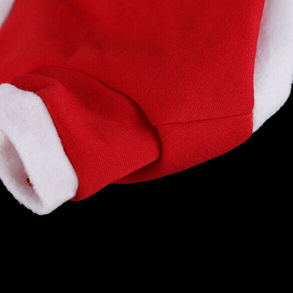 Dog Cat Pet Clothes Word Print Red T-shirt Xmas Pullover Coat  S Size Hot