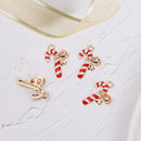 Decor Enamel Pendants Xmas Tree Hanging Assorted Shapes Christmas Charms