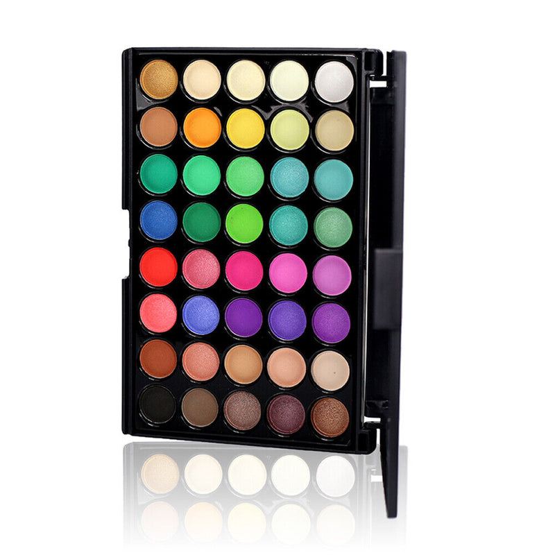 40 Colors Cosmetic Matte Shimmer Professional Eyeshadow Highlight Palette