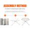 Outdoor Camp Stainless Steel Wood Stove Fire Rack Foldable Disassembling Fire Pit
