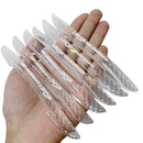 6pcs Car Door Edge Guard Scratch Protector Anti-collision Stickers Clear O7O6