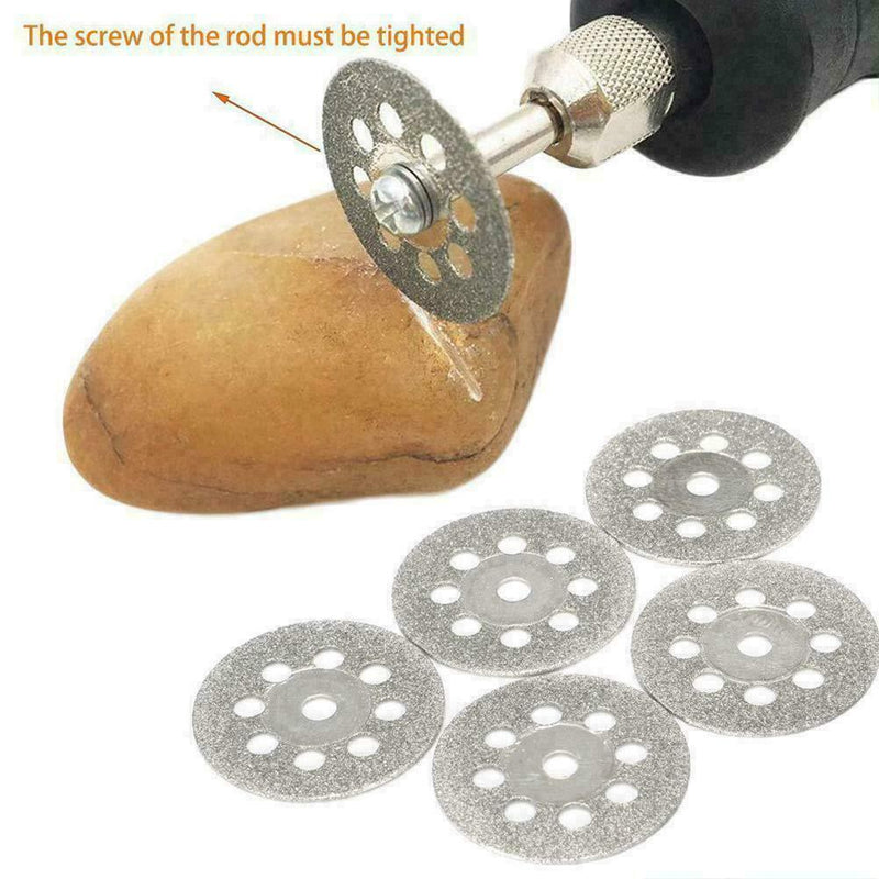 10PCS Diamond Cutting Wheel Saw Blades Cut Off Discs Sale Rotary Tool Set E6B4