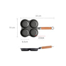 Protable Egg Fried Egg Pans Egg Pancake Omelette Pan Breakfast Frying Pan