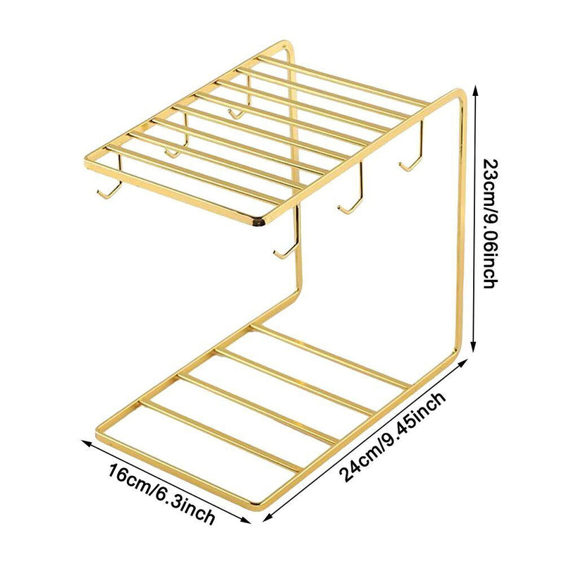 Drying Organizer Metal Coffee Mug Storage Rack Holder Mug Holder Mug Cups Stand
