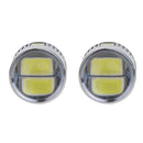 VODOOL 2ST T10 W5W 5630 6SMD Car Wide Bulbs Dash Board LEDs for Universa