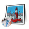 20X20cm Lighthouse Frameless Picture Oil Paint By Numbers Painted Picture Kit