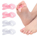 Toes Separator Bunion Bone Ectropion Hallux Valgus Care Correctors (Pink)