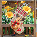 Christmas Stocking Candy Bags Socks Gift Bags Christmas Decor(Reindeer)