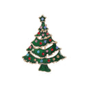 Garland Rhinestone Jewelry Gift Christmas Brooches Pin Christmas Decoration