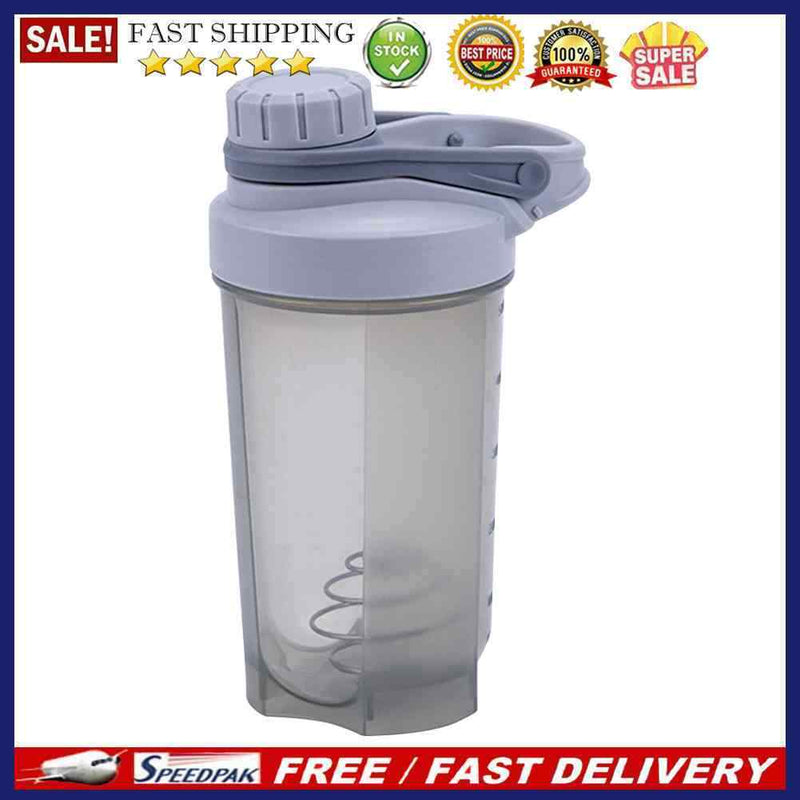 500ML Water Bottle for Drink Plastic Leak Proof Sports Bottles Protein Shak