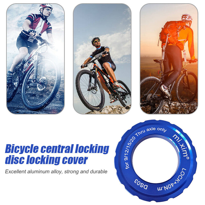 Bicycle Center Lock Conversion Hub Adapter Disc Brake Rotor Cycling Accessori