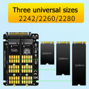 MAIWO KT047 M.2 SSD to U.2 Adapter NVMe SATA SSD to PCI-e U.2 Converter for PC