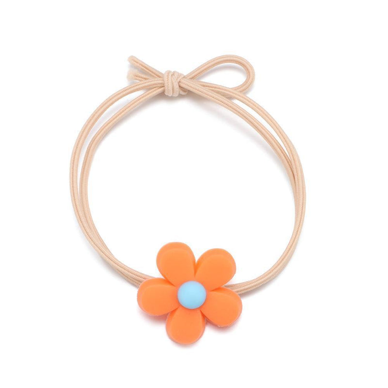 Dinosaur Hair Ties Elastic Rubber Bands Hair Ponytail Holders Flower Hair Rope