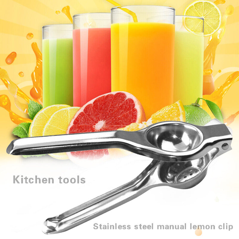 Fruit Squeezer Stainless Steel Mini Citrus Orange Lemon Juicer Kitchen Tool