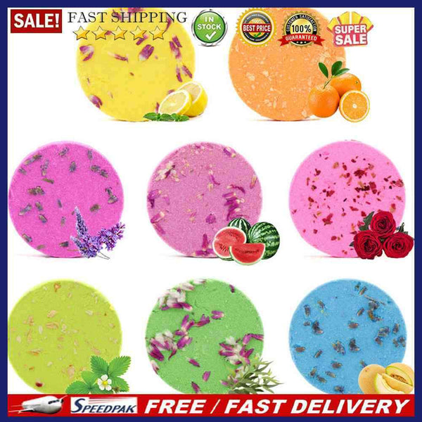 8pcs Skin Moisturizing Exfoliating Essential Oil  Salt Ball Bubble Bomb