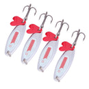 4Pcs Metal VIB Lures Vibration Spoon Fishing Lure Swimbait 7g 10g 14g 18g