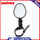 Bicycle Rearview Plane Mirror 360 Degree Rotation MTB Handleable Rear View Mirror