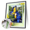 Flower Bird Oil Paint By Numbers Kit DIY Acrylic Painting Wall Art Picture Craft
