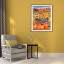 DIY Full Drill Round Diamond Painting Farm Pumpkin Full Drill for Wall Artcrafts