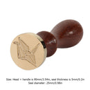 Wood Handle Paint Seal Retro DIY Envelope Wax Seal Stamp Post Decor (F349) Newly