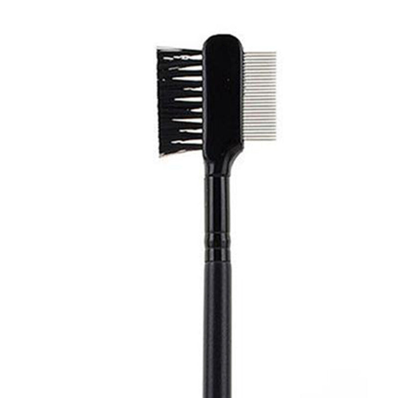 Pet Eye Comb Tear Stain Remover Double-Sided Eye Brush for Dog Cat (Black) Newly