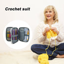 1 Set Portable Crochet Hook Yarn Knitting Craft Case Needles Home Sewing To