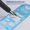 Geometric Ruler - Craft Supplies Mathematics Drawing Ruler for DIY Card Craft