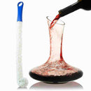Foam Wine Bottle Brush Decanter Stemware Glasses Dust Flexible Brush P5O1
