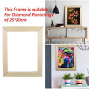 DIY Wooden Diamond Paintings Picture Photo Art Frames Tools Embroidery Accessory