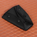 Kid Car Seat Belt Triangle Safety Holder Seat Cover Neck Protection (Black