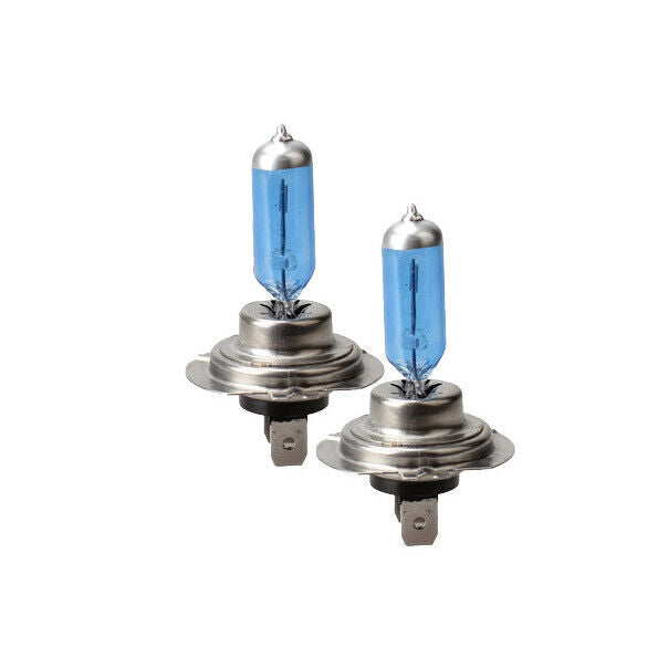 Blue Plated 2 Pcs H7 12V 55W Car Auto Xenon Light Bulb Headlight Lamp Newly