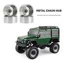4pcs Beadlock Wheel Rims for 1/10 SCX10 90046 Traxxas TRX4 RC4WD D90 RC Crawl