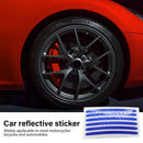 24pcs Wheel Hub Stickers Reflective Tire Rim Tape Strips for Bike Motorcycl