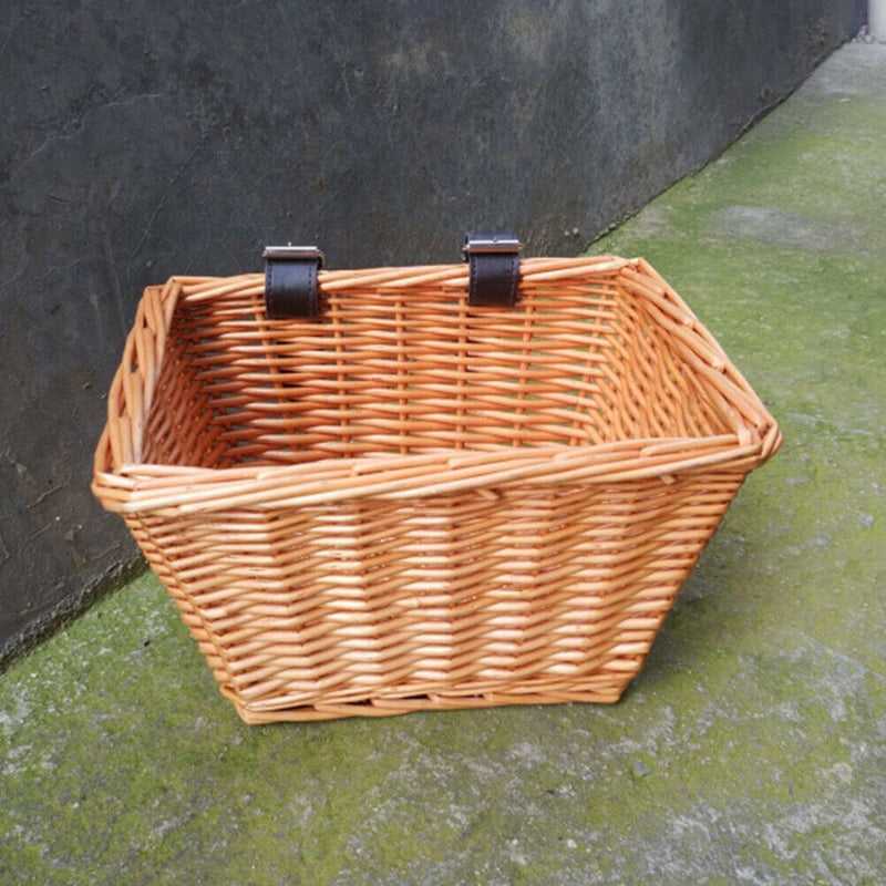 Children Bicycle Basket Mountain Wicker Detachable Bikes Front Decorations Newly