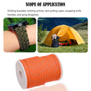 50m 7 Strands Paracord Parachute Cord Reflective Climbing Rope Survival Tools