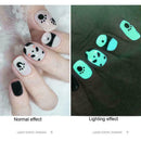 Luminous Pigment Fluorescent Powder Glow In The Dark Art L3V0 Decor DIY P0F3