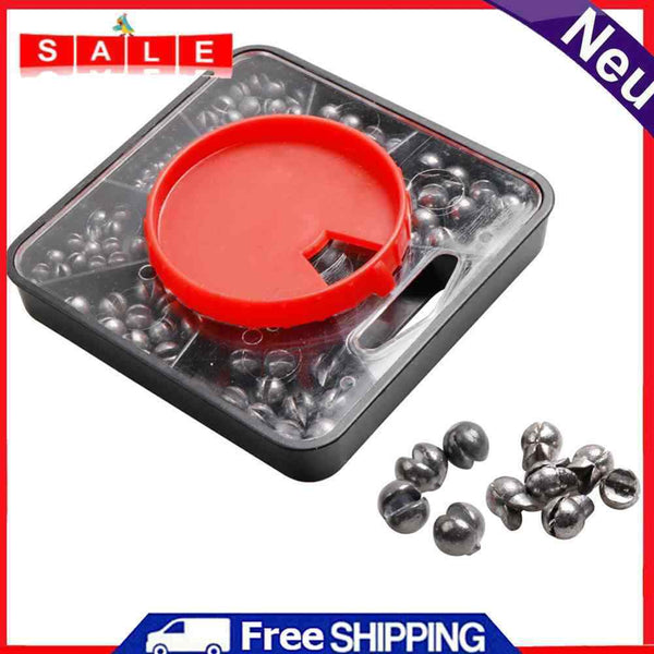 100pcs Fishing Tungsten Sinkers Weights 0.2g 0.5g 1g Fishing Tackle Accessories