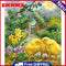 Mosaic Making Diamond Painting 5D DIY Full Drill Diamond Painting Forest Animals